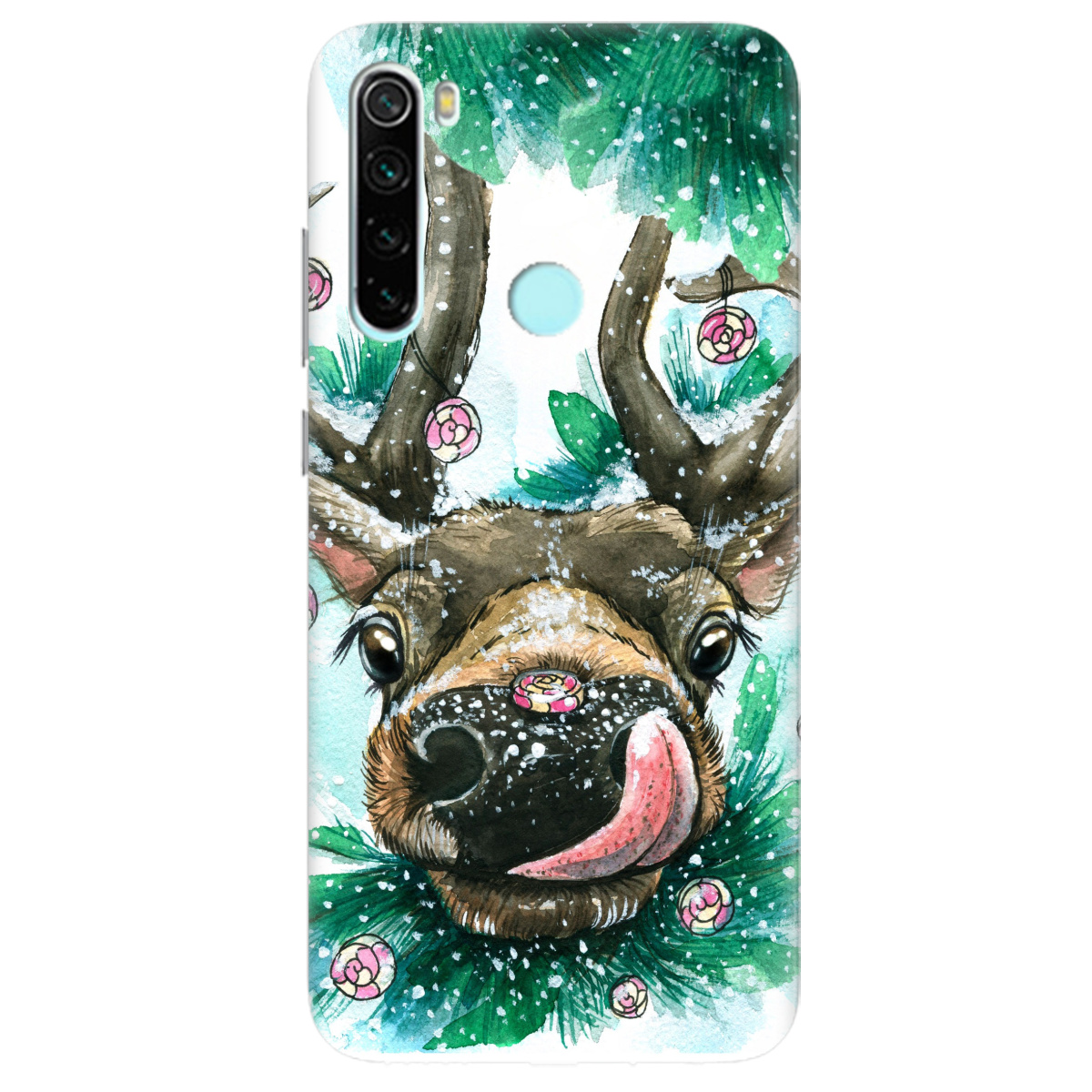 Чехол для Xiaomi Redmi Note 8T Сute deer - фото 1 - Чехлы для телефонов